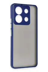 Newface Xiaomi Redmi Note 13 5G Kılıf Montreal Silikon Kapak - Lacivert