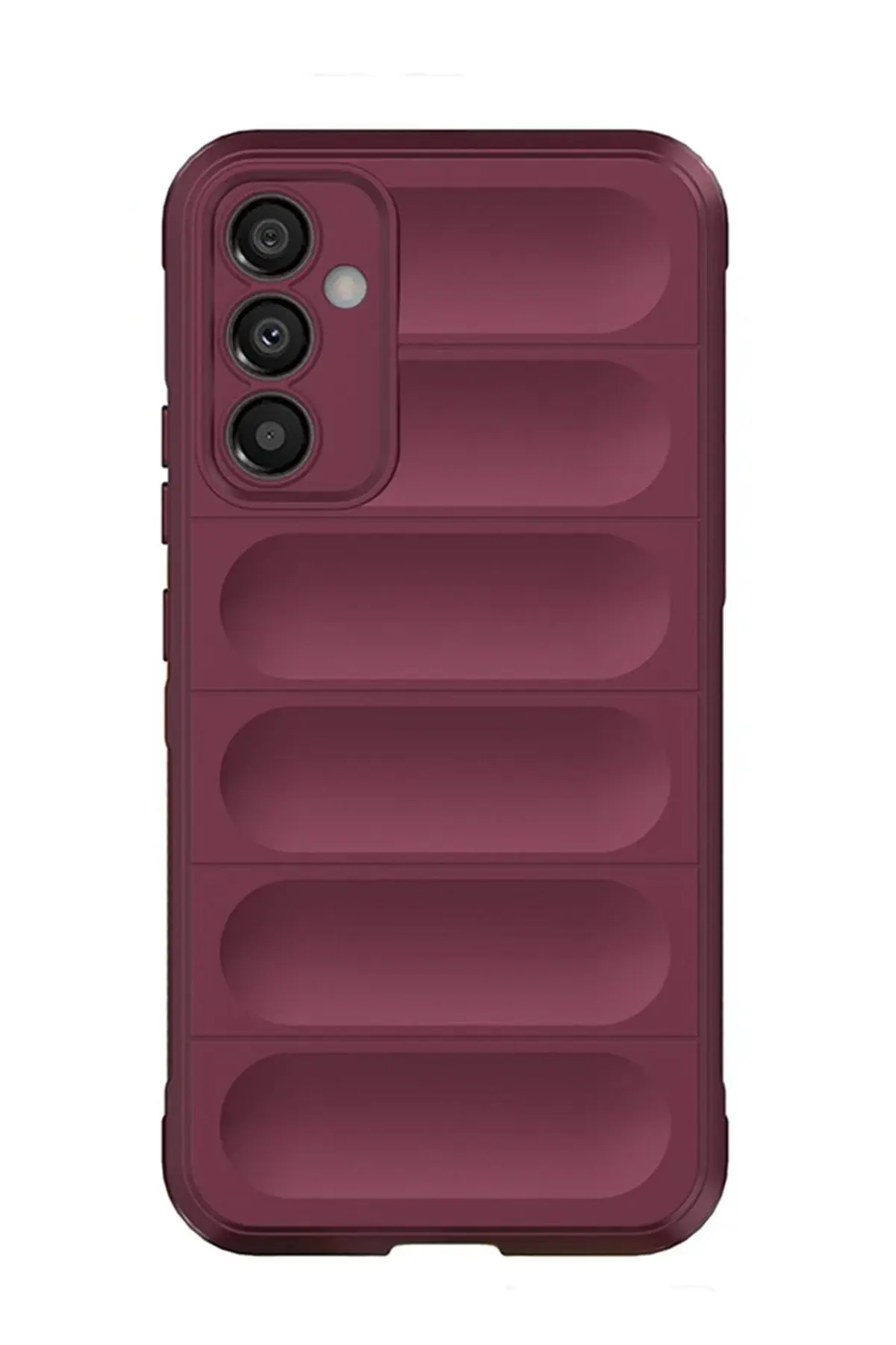 Newface Samsung Galaxy A15 4G Kılıf Optimum Silikon - Bordo