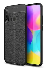 Newface Huawei P40 Lite E Kılıf Auto Focus Kapak - Siyah