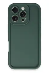 Newface iPhone 16 Pro Max Kılıf Viera Silikon - Koyu Yeşil