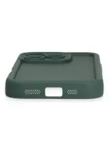 Newface iPhone 16 Pro Max Kılıf Viera Silikon - Koyu Yeşil