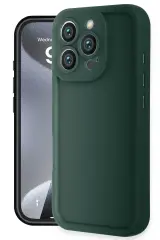 Newface iPhone 16 Pro Max Kılıf Viera Silikon - Koyu Yeşil