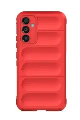 Newface Samsung Galaxy A25 5G Kılıf Optimum Silikon - Kırmızı