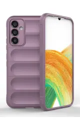 Newface Samsung Galaxy A25 5G Kılıf Optimum Silikon - Mor