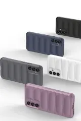 Newface Samsung Galaxy A25 5G Kılıf Optimum Silikon - Krem