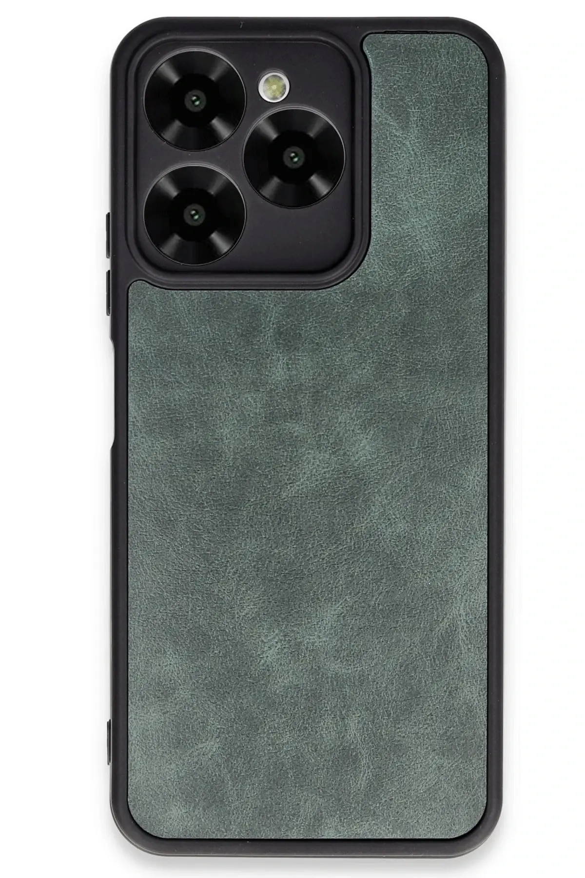 Newface General Mobile Era 30 Kılıf Aras Deri Kapak - Koyu Yeşil