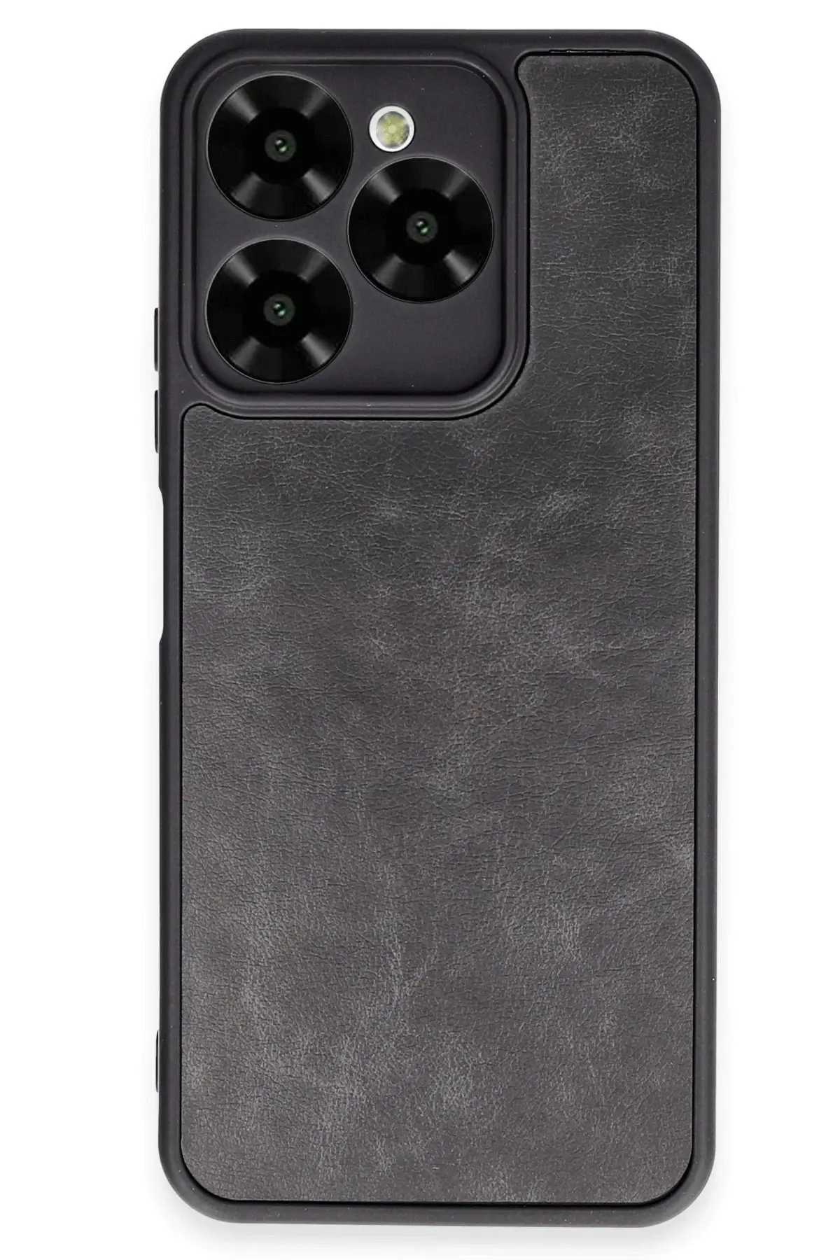 Newface General Mobile Era 50 Kılıf Aras Deri Kapak - Siyah