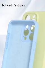 Newface iPhone 16 Pro Kılıf Nano içi Kadife Silikon - Siyah