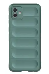 Newface Samsung Galaxy A05 Kılıf Optimum Silikon - Koyu Yeşil