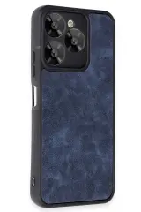 Newface General Mobile Era 50 Kılıf Aras Deri Kapak - Lacivert