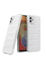 Newface Samsung Galaxy A05 Kılıf Optimum Silikon - Krem