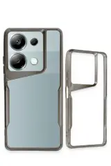 Newface Xiaomi Redmi Note 13 Pro 4G Kılıf Boyi Silikon Kapak - Lacivert