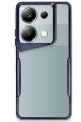 Newface Xiaomi Redmi Note 13 Pro 4G Kılıf Boyi Silikon Kapak - Lacivert