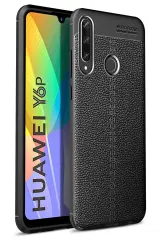 Newface Huawei Y6P Kılıf Auto Focus Kapak - Siyah