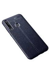 Newface Huawei Y6P Kılıf Auto Focus Kapak - Lacivert