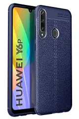 Newface Huawei Y6P Kılıf Auto Focus Kapak - Lacivert