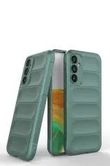 Newface Samsung Galaxy A05S Kılıf Optimum Silikon - Koyu Yeşil