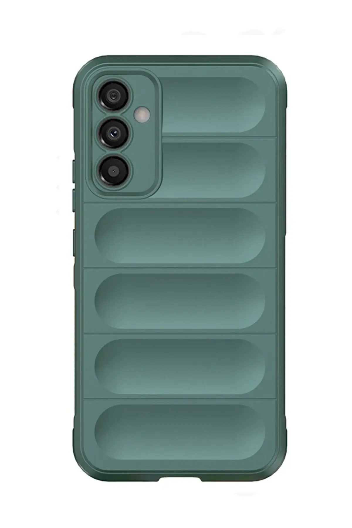 Newface Samsung Galaxy A05S Kılıf Optimum Silikon - Koyu Yeşil