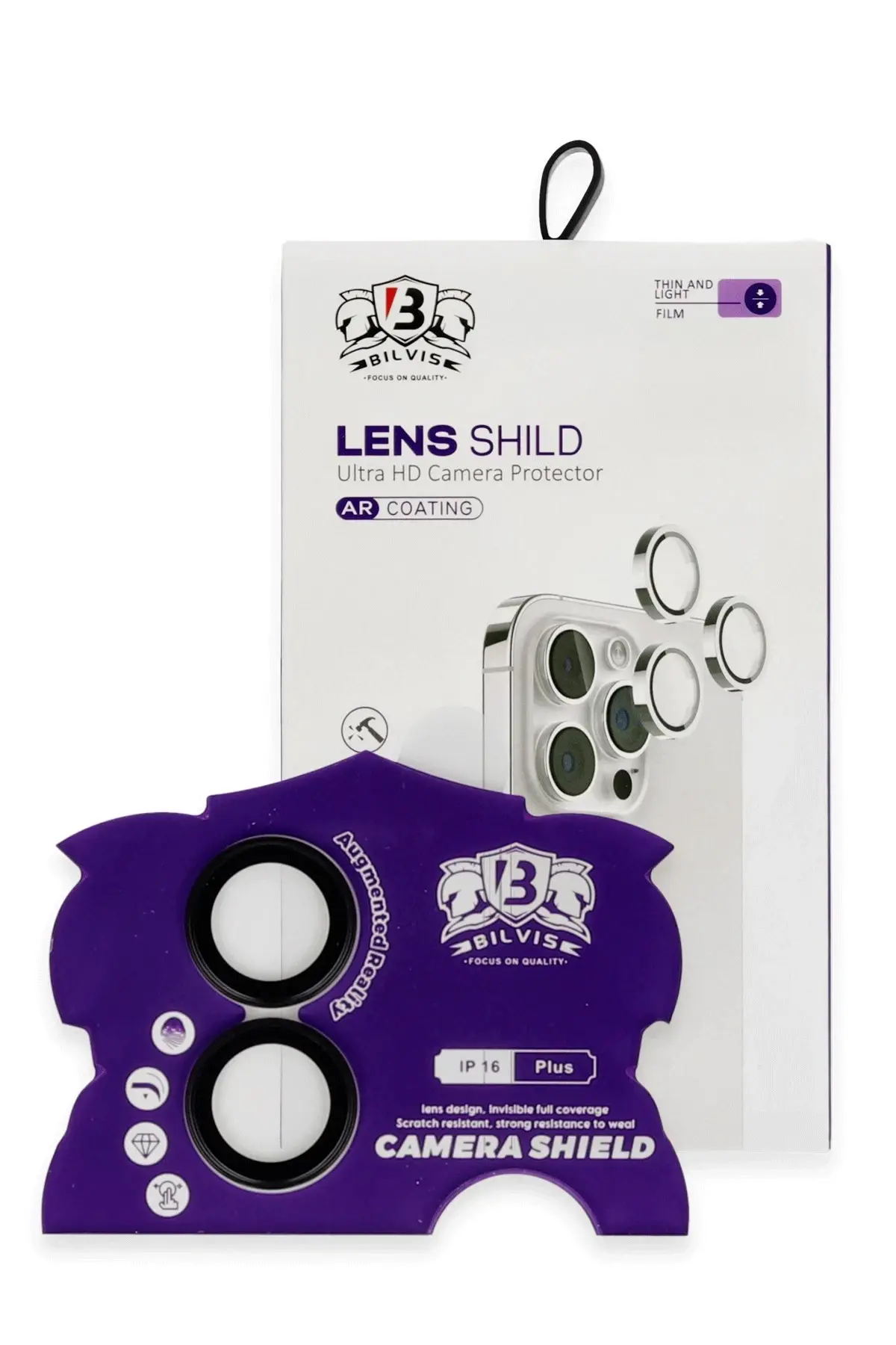 Newface iPhone 16 Bilvis Titan Kamera Lens - Siyah