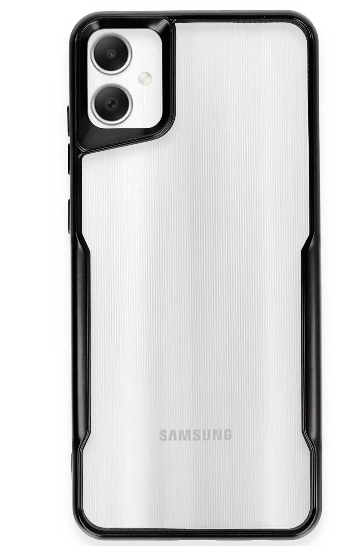 Newface Samsung Galaxy A05 Kılıf Boyi Silikon Kapak - Siyah