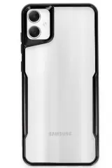 Newface Samsung Galaxy A05 Kılıf Boyi Silikon Kapak - Siyah