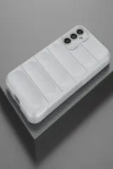 Newface Samsung Galaxy A05S Kılıf Optimum Silikon - Krem