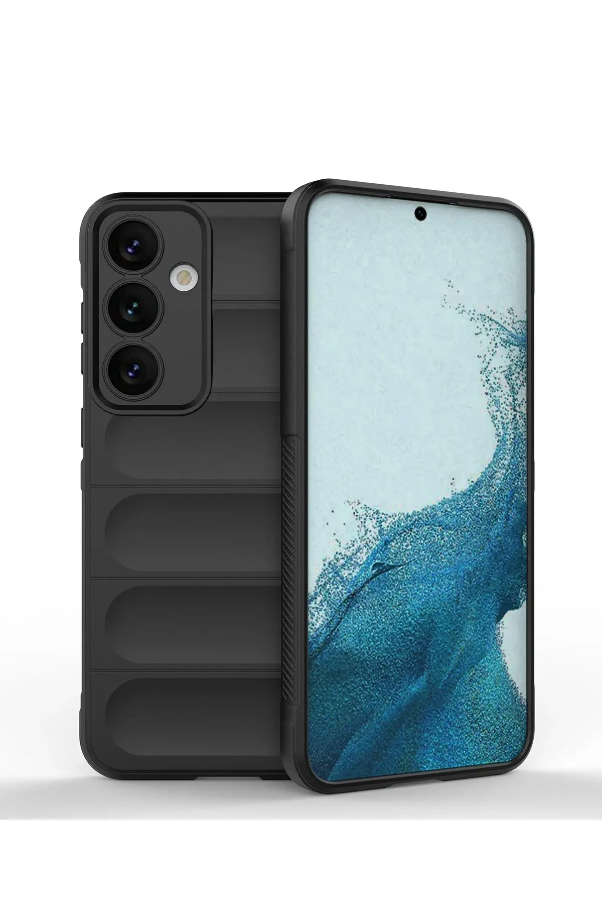 Newface Samsung Galaxy S24 Kılıf Optimum Silikon - Siyah