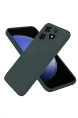 Newface Tecno Spark Go 2024 Kılıf First Silikon - Koyu Yeşil