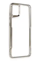 Newface Samsung Galaxy A05 Kılıf Boyi Silikon Kapak - Titan Gri