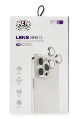 Newface iPhone 16 Pro Max Bilvis Titan Kamera Lens - Gümüş