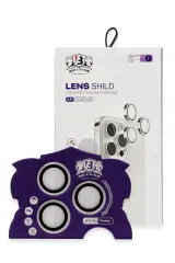 Newface iPhone 16 Pro Max Bilvis Titan Kamera Lens - Gümüş