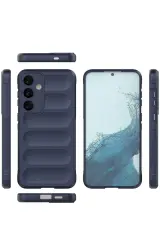 Newface Samsung Galaxy S24 Kılıf Optimum Silikon - Lacivert