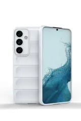 Newface Samsung Galaxy S24 Kılıf Optimum Silikon - Krem