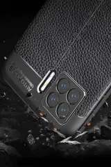 Newface Oppo A73 Kılıf Auto Focus Kapak - Lacivert