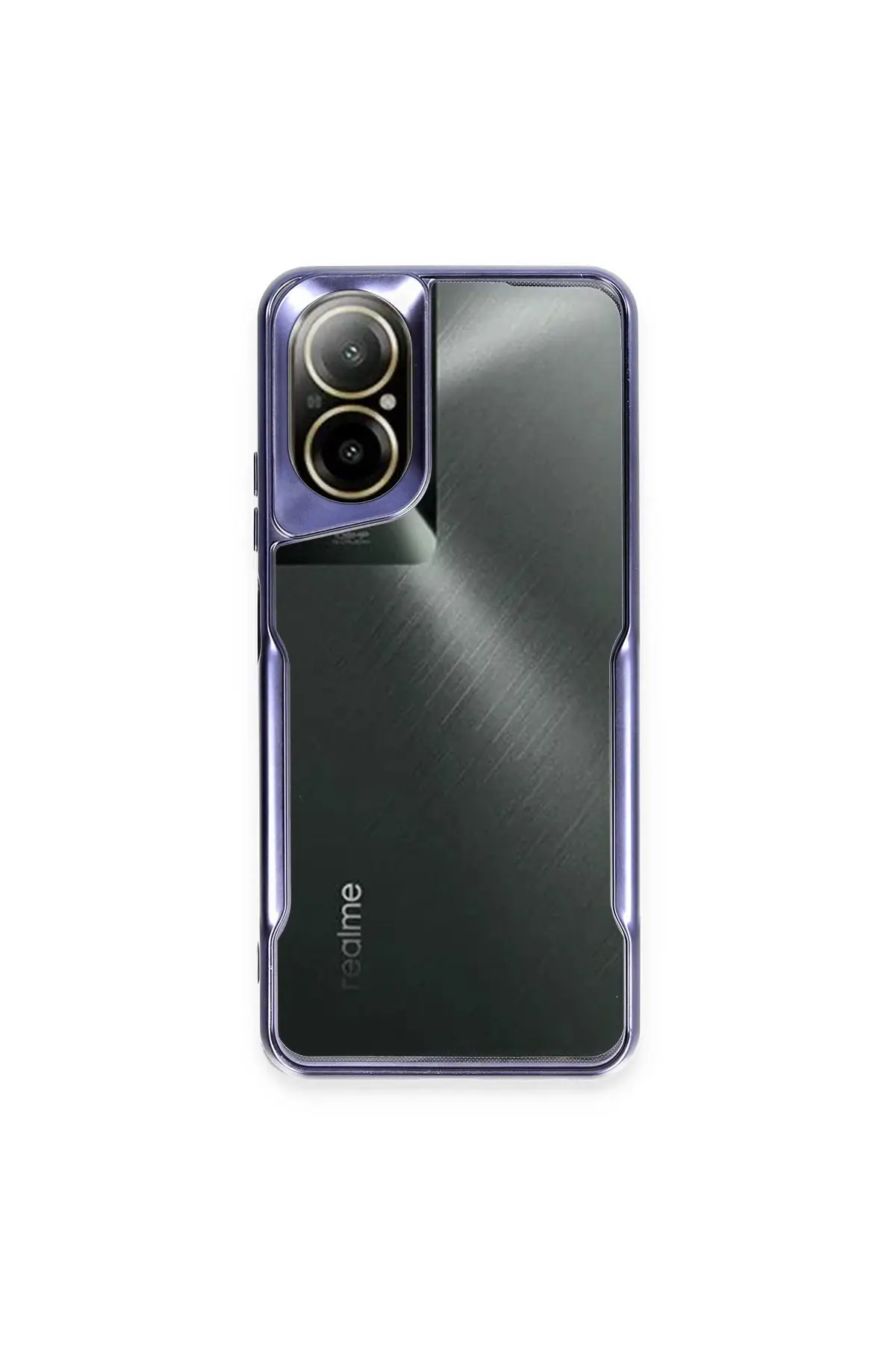 Newface Realme 12 Lite Kılıf Boyi Silikon Kapak - Lacivert