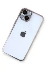 Newface iPhone 13 Kılıf Razer Lensli Silikon - Gold