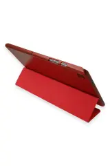 Newface iPad Pro 13 (2024) Kılıf Tablet Smart Kılıf - Kırmızı