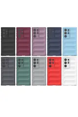 Newface Samsung Galaxy S24 Ultra Kılıf Optimum Silikon - Krem