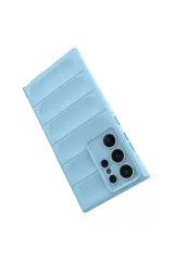 Newface Samsung Galaxy S24 Ultra Kılıf Optimum Silikon - Sky Blue