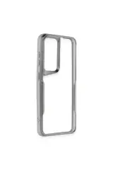 Newface Samsung Galaxy A15 4G Kılıf Boyi Silikon Kapak - Gümüş