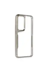 Newface Samsung Galaxy A15 4G Kılıf Boyi Silikon Kapak - Titan Gri