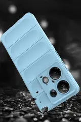 Newface Xiaomi Redmi Note 13 Pro 4G Kılıf Optimum Silikon - Krem