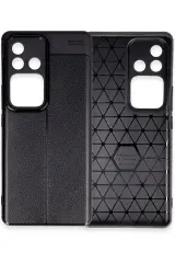 Newface Vivo V30 5G Kılıf Auto Focus Kapak - Siyah