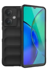 Newface Vivo Y27 Kılıf Optimum Silikon - Siyah