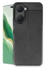 Newface Vivo Y18 Kılıf Auto Focus Kapak - Siyah