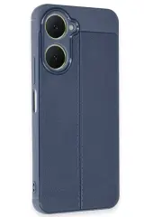 Newface Vivo Y18 Kılıf Auto Focus Kapak - Lacivert