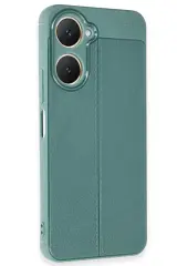 Newface Vivo Y18 Kılıf Auto Focus Kapak - Koyu Yeşil