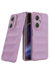 Newface Vivo Y27 Kılıf Optimum Silikon - Mor