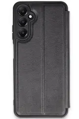 Newface Samsung Galaxy A35 5G Kılıf Flip Cover - Siyah