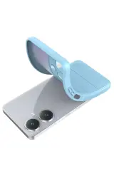 Newface Vivo Y27 Kılıf Optimum Silikon - Krem